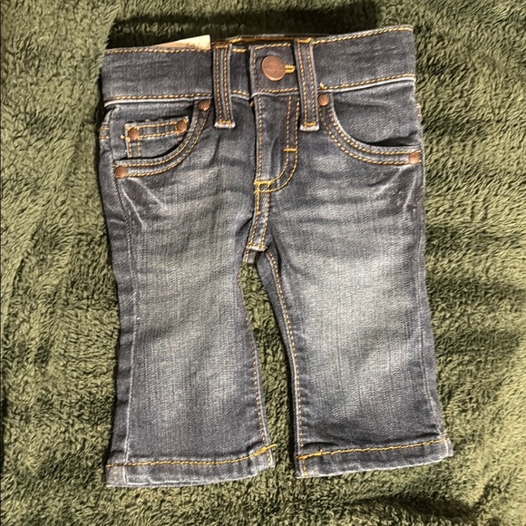 Infant Wrangler Blue Jeans - Picture 1 of 4